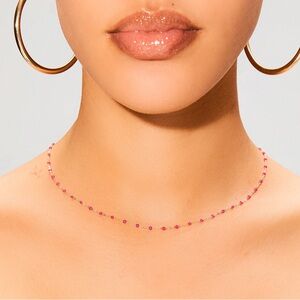GIGI CLOZEAU
Classic Gigi Necklace Pink Candy NWOT